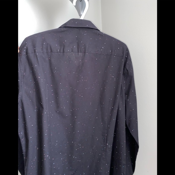 Navy Blue dotted shirt - Picture 3 of 3